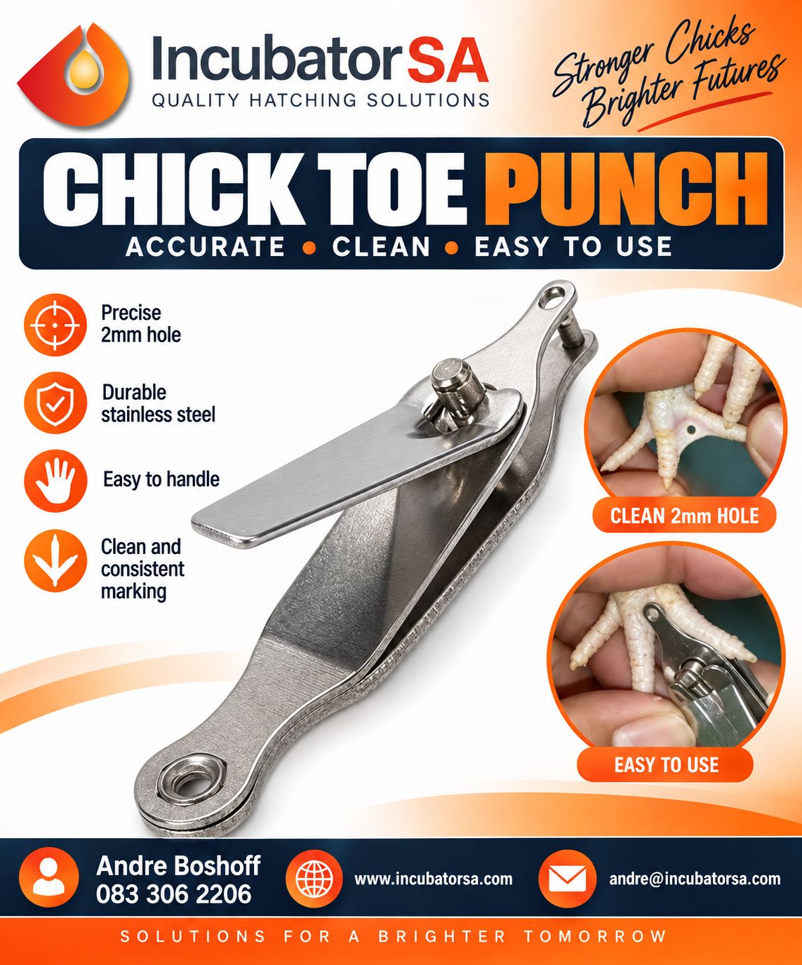 Chicken Toe punch (Type B)