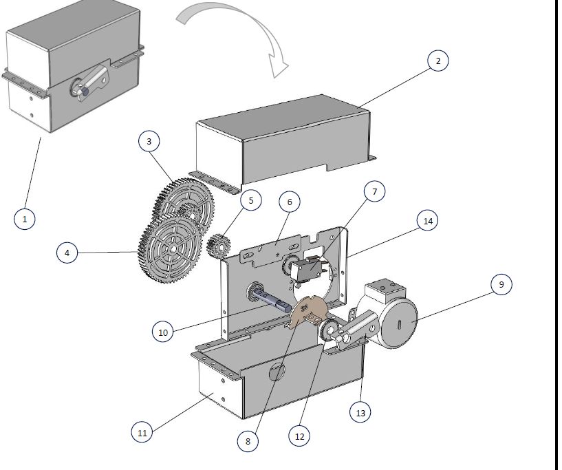RCom Maru Synco 220 Motor