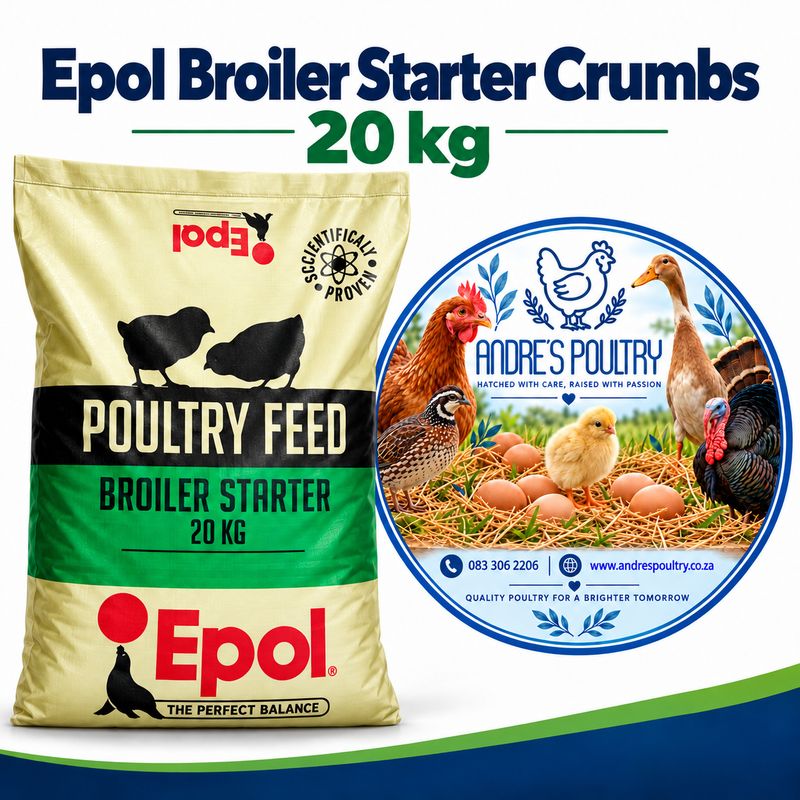 Broiler Starter Crumbs 20kg