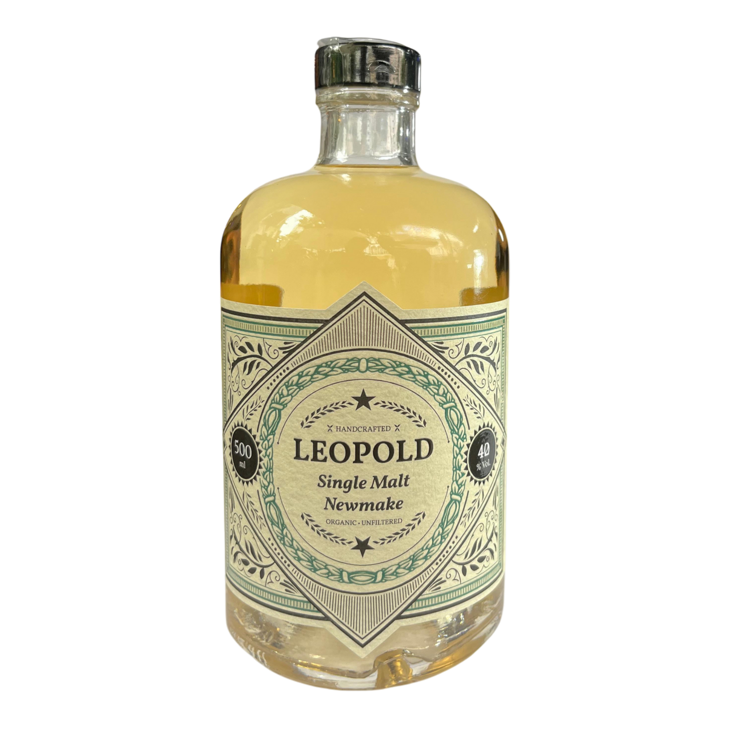 New Make, Single Malt Whisky, Leopold, BIO, 500ml