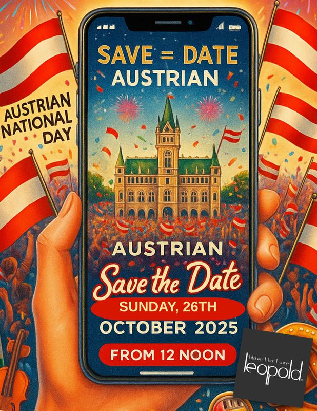 KIDS Austrian National Day 26/10/2025 Event 1pax 2 hours
