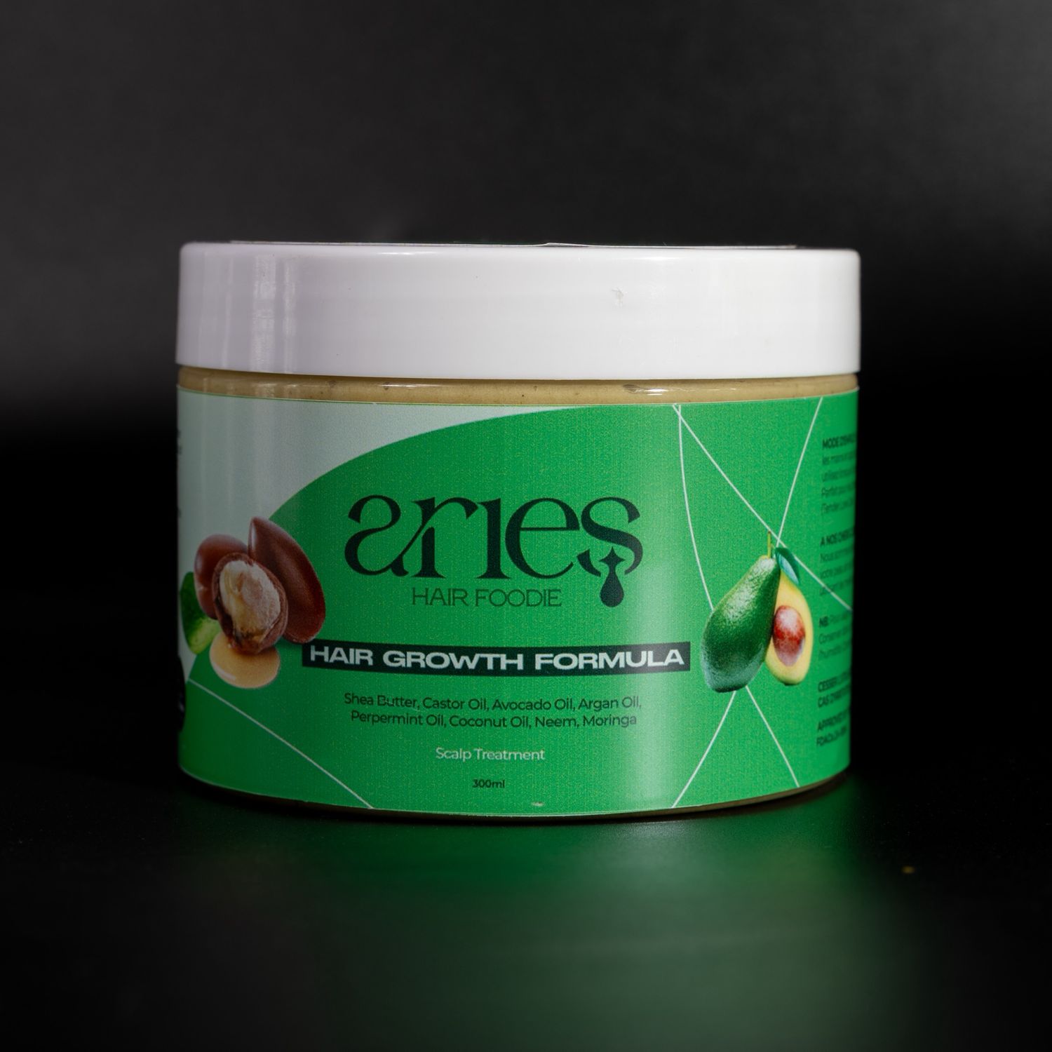 Arie’s hair Foodie