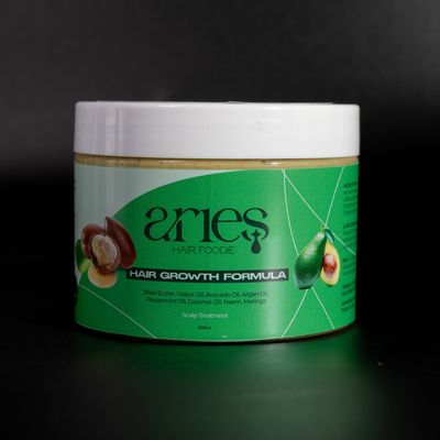 Arie’s hair Foodie