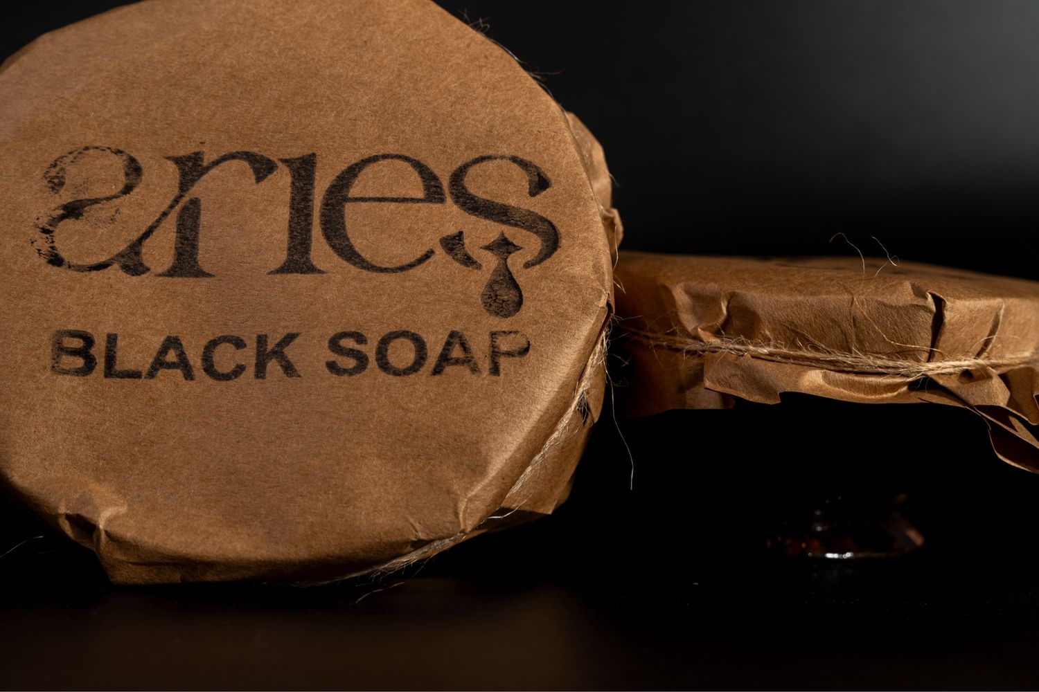 Black soap in Coconut Shell