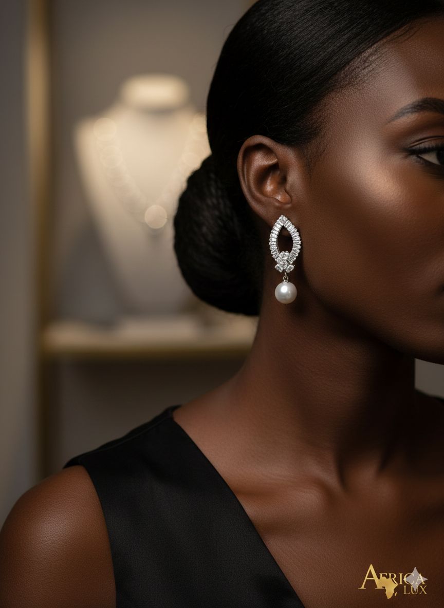 Crystal Set of Earrings