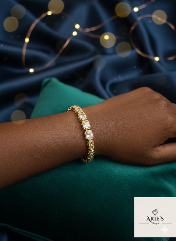 Square Crystal Bracelet