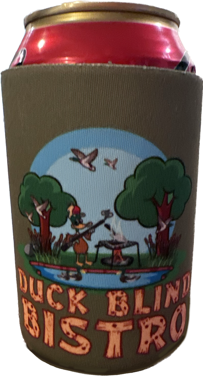 Duck Blind Bistro Coozie