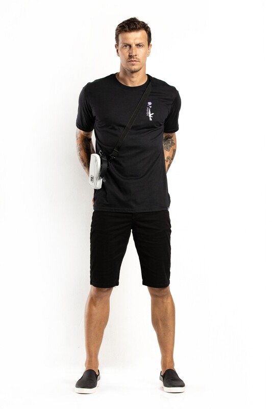 Camiseta Masculina Estampada -  Flor