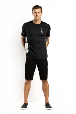 Camiseta Masculina Estampada -  Flor