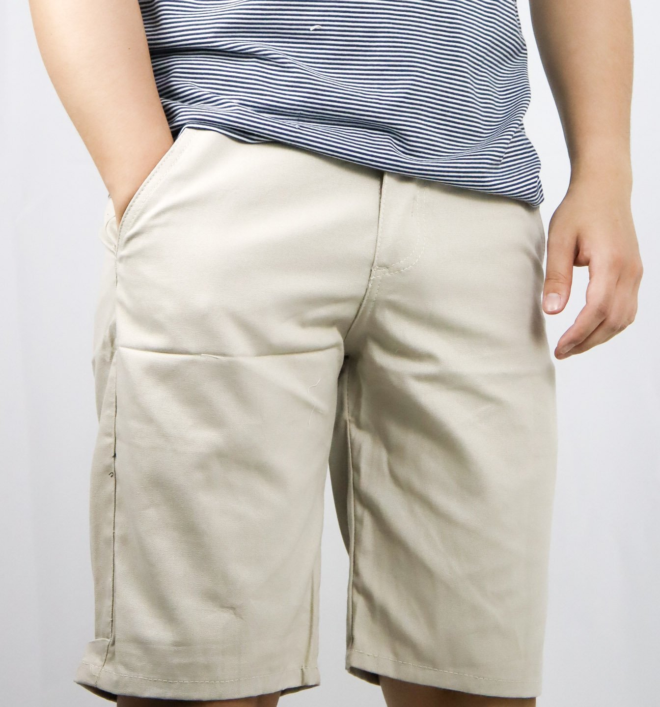 Bermuda Jeans Masculina  - Nude