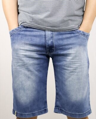Bermuda Jeans Masculina - Azul