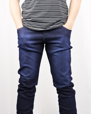 Calça Jeans Masculina - Azul Escuro Calça Jeans Masculina - Azul Escuro