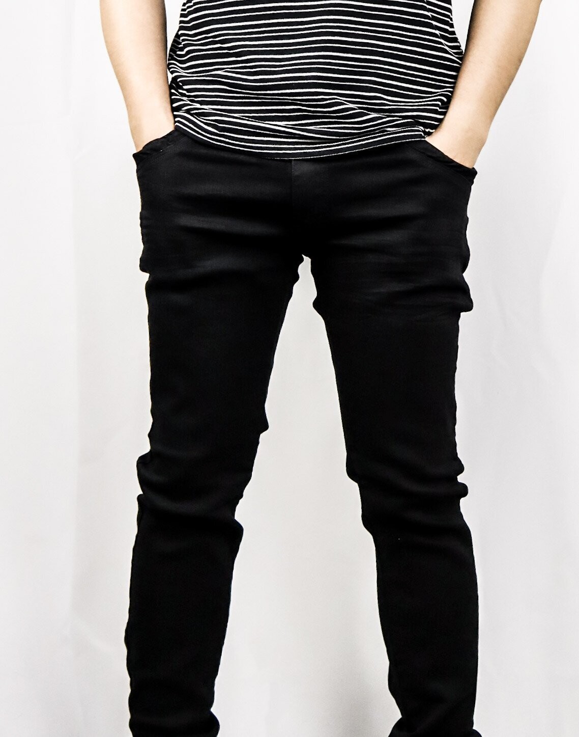 Calça Jeans Masculina - Preto