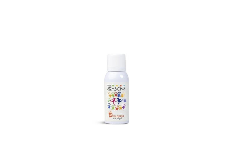 Exploding handgel 100ml Handen wassen zonder water.