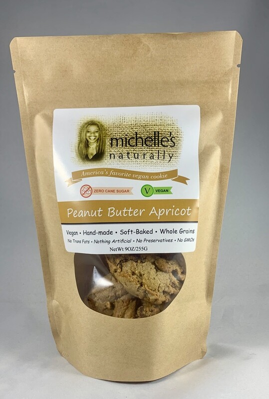 Vegan Peanut Butter Apricot Cookie