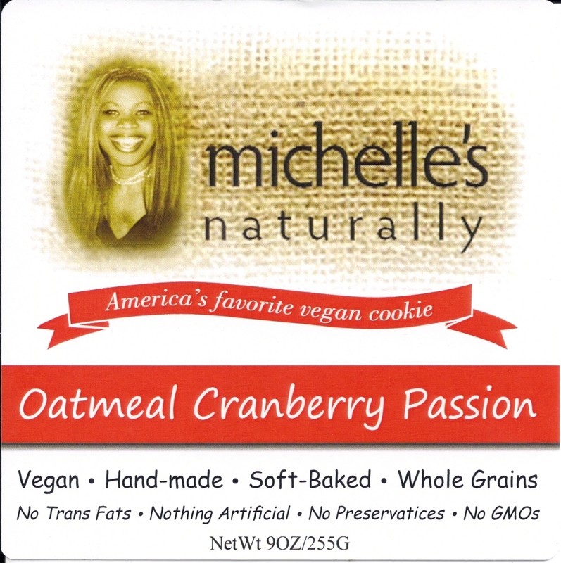 Vegan Oatmeal Cranberry Cookie