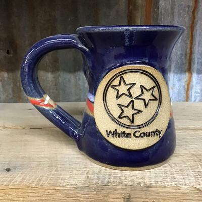 White County 3 Star Coffee Cup