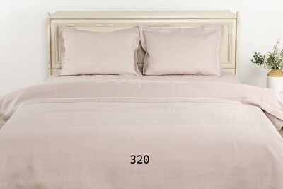 Комплект постельного белья, Винтаж, цвет ткани: на выбор (см. номер на фото), вышивка