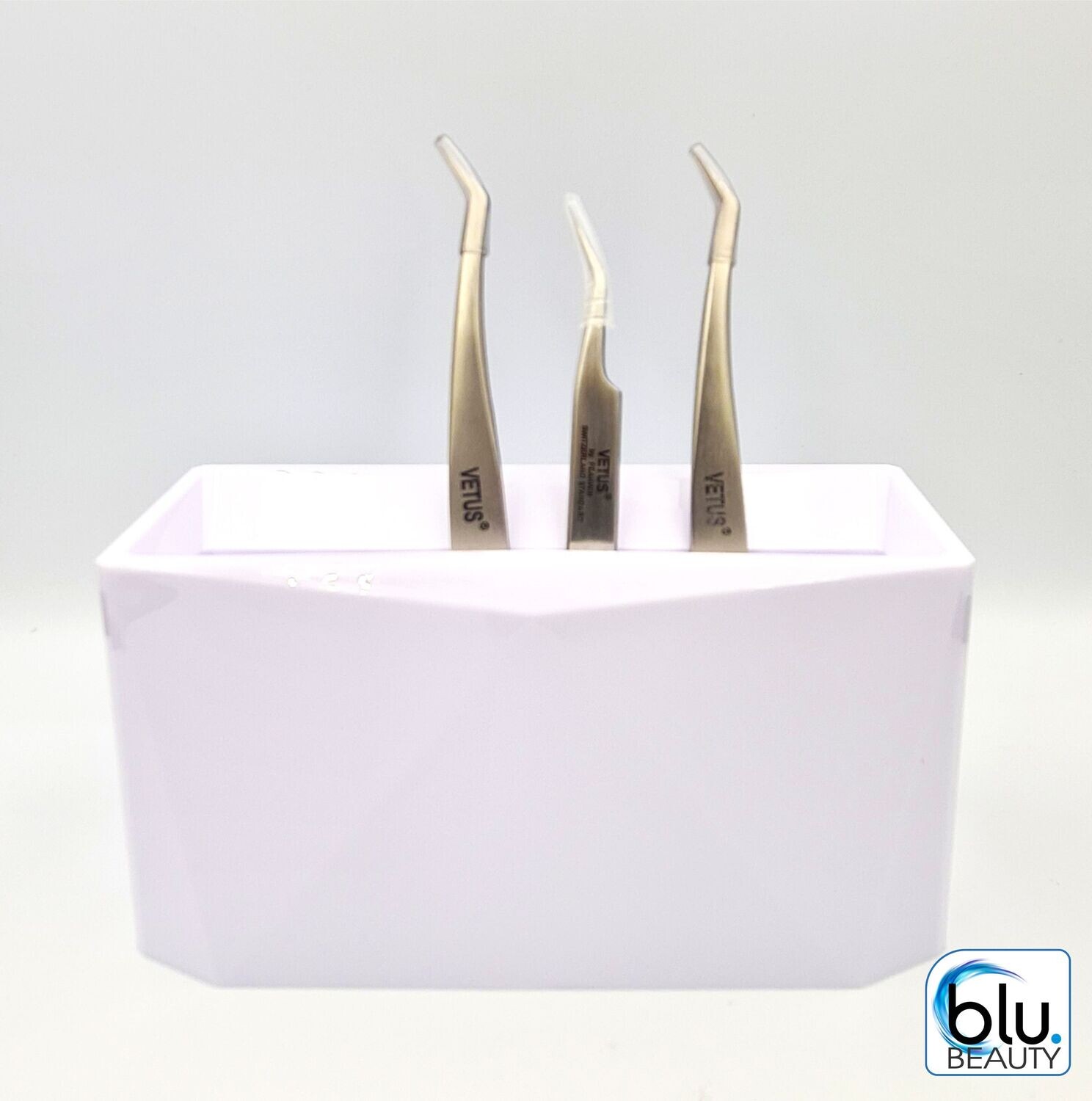 TWEEZER STAND - 6-HOLE, WHITE