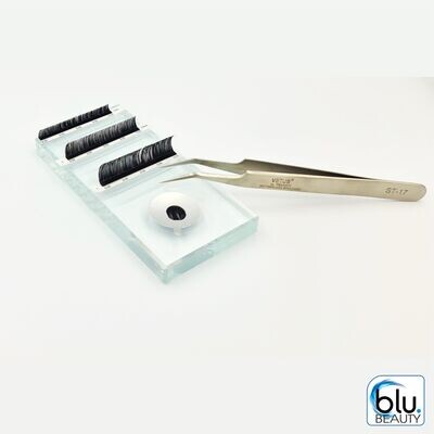 CRYSTAL LASH TILE WITH GLUE WELL