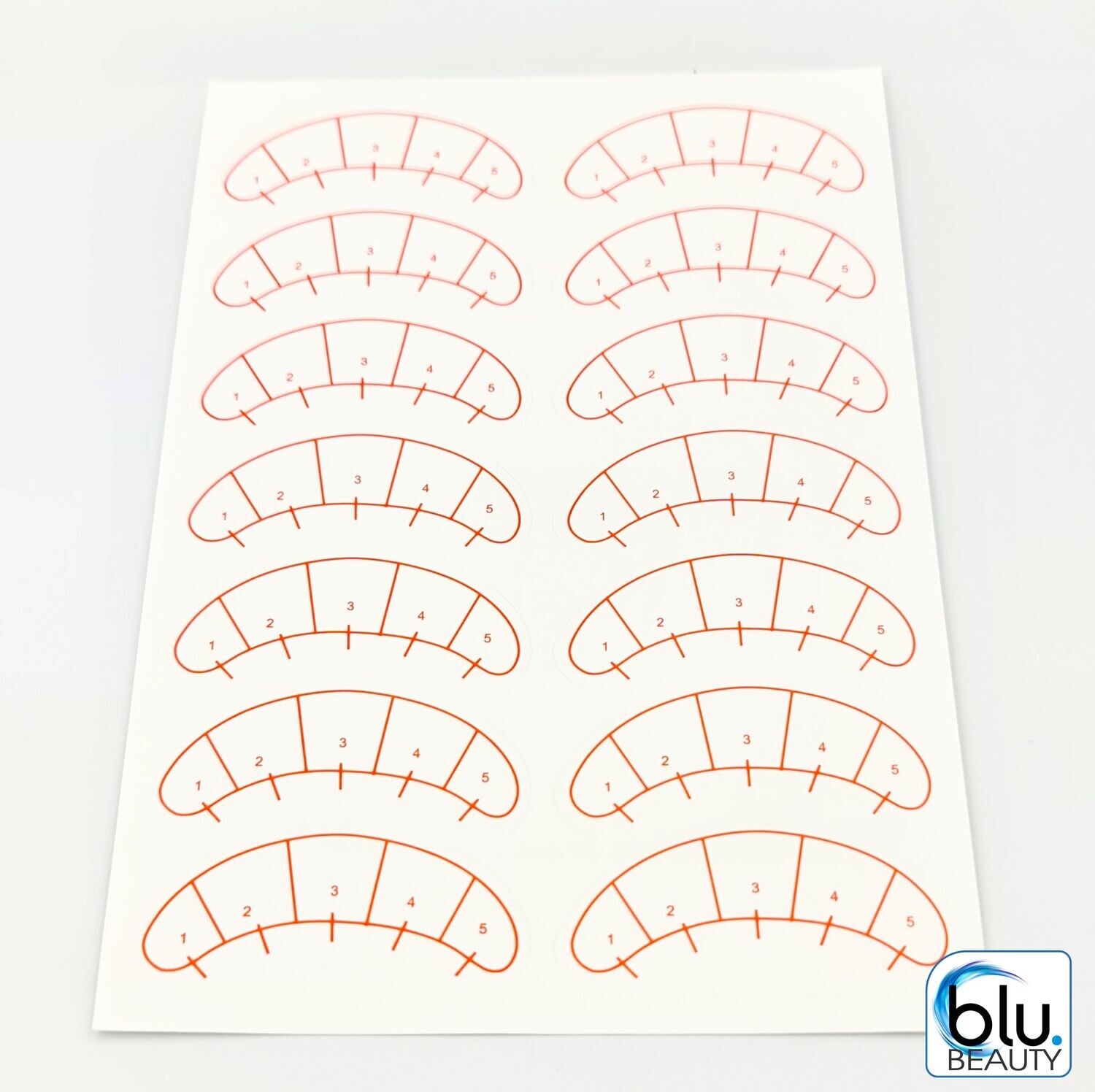 LASH MAPPING STICKERS