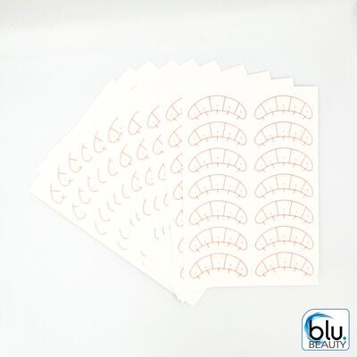 LASH MAPPING STICKERS