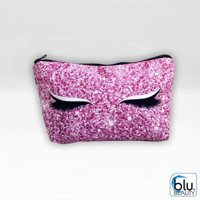 MINI TOILETRY BAG  - GLITTER LASH