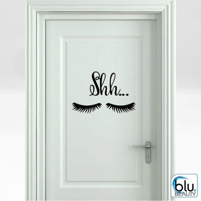 SHH... DOOR / WALL STICKER