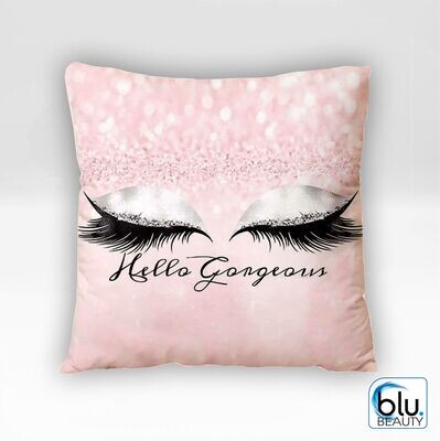 HELLO GORGEOUS SQUARE PILLOW CASE