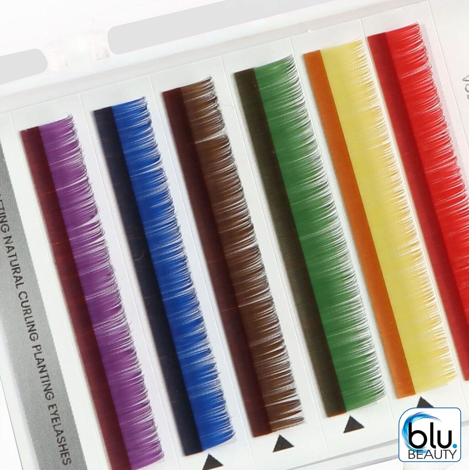 COLOUR VOLUME LASHES - MIXED COLOUR TRAYS