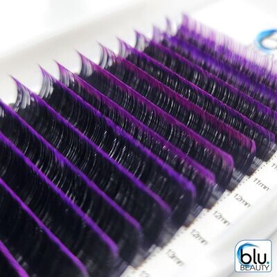 OMBRE LASHES - SINGLE COLOUR - MIXED LENGTH