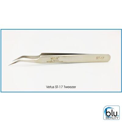CURVED LASH EXTENSION TWEEZERS - ST-17