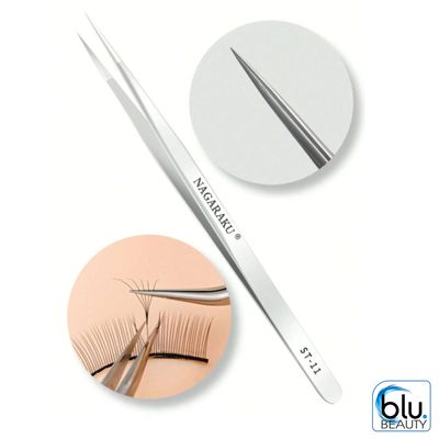 STRAIGHT LASH EXTENSION TWEEZERS - ST-11
