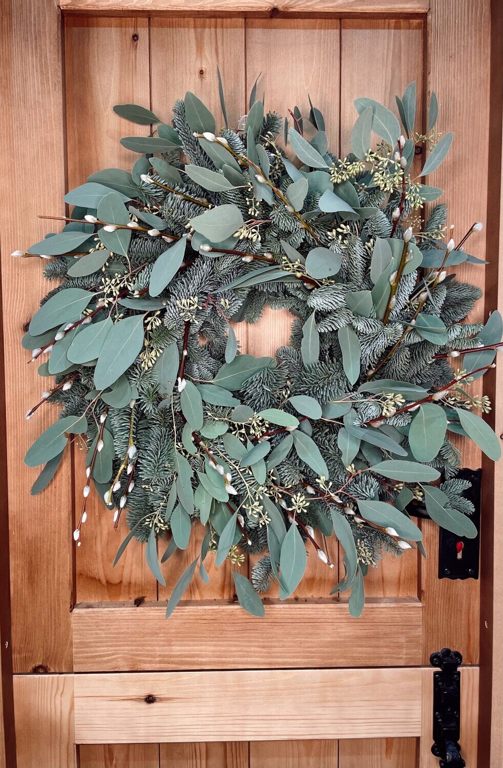 Christmas Wreath Santa