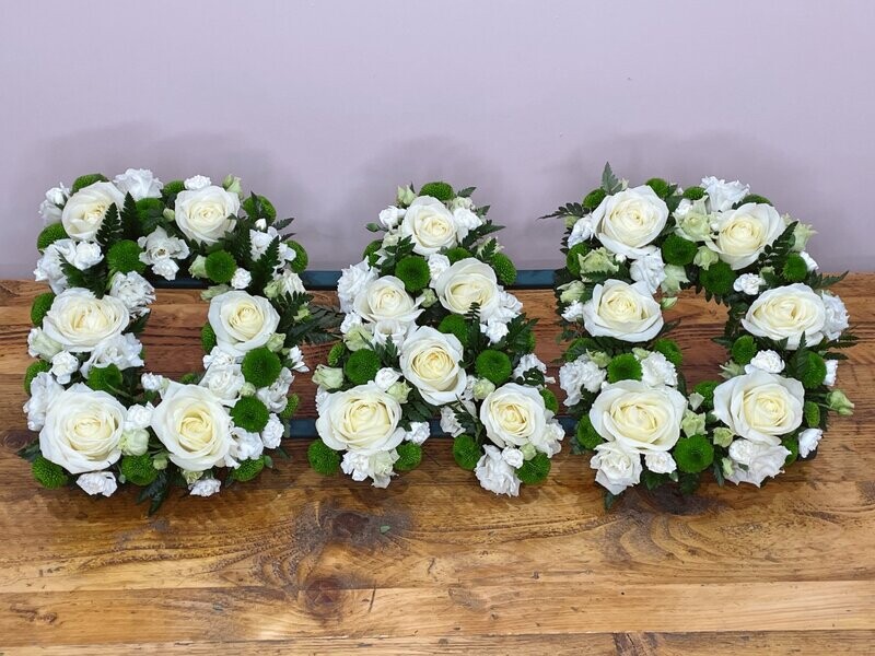 DAD Funeral Flowers Tribute LOOSE (choose your colours)