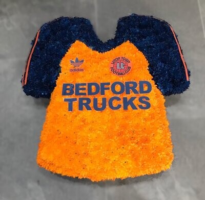 Luton Town Bedford Trucks Football Shirt Funeral Tribute (other football shirts available email to discuss)