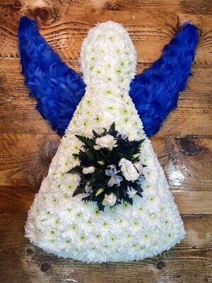 Angel Funeral Tribute (choose your colour feathers)