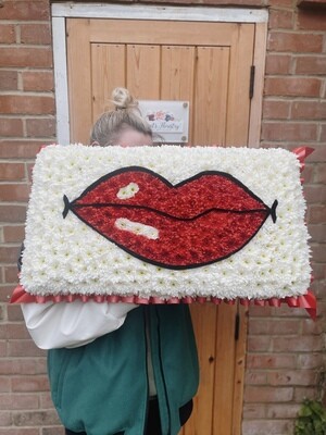 Red Lips Funeral Tribute