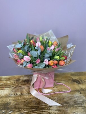 Bright Tulips Bouquet