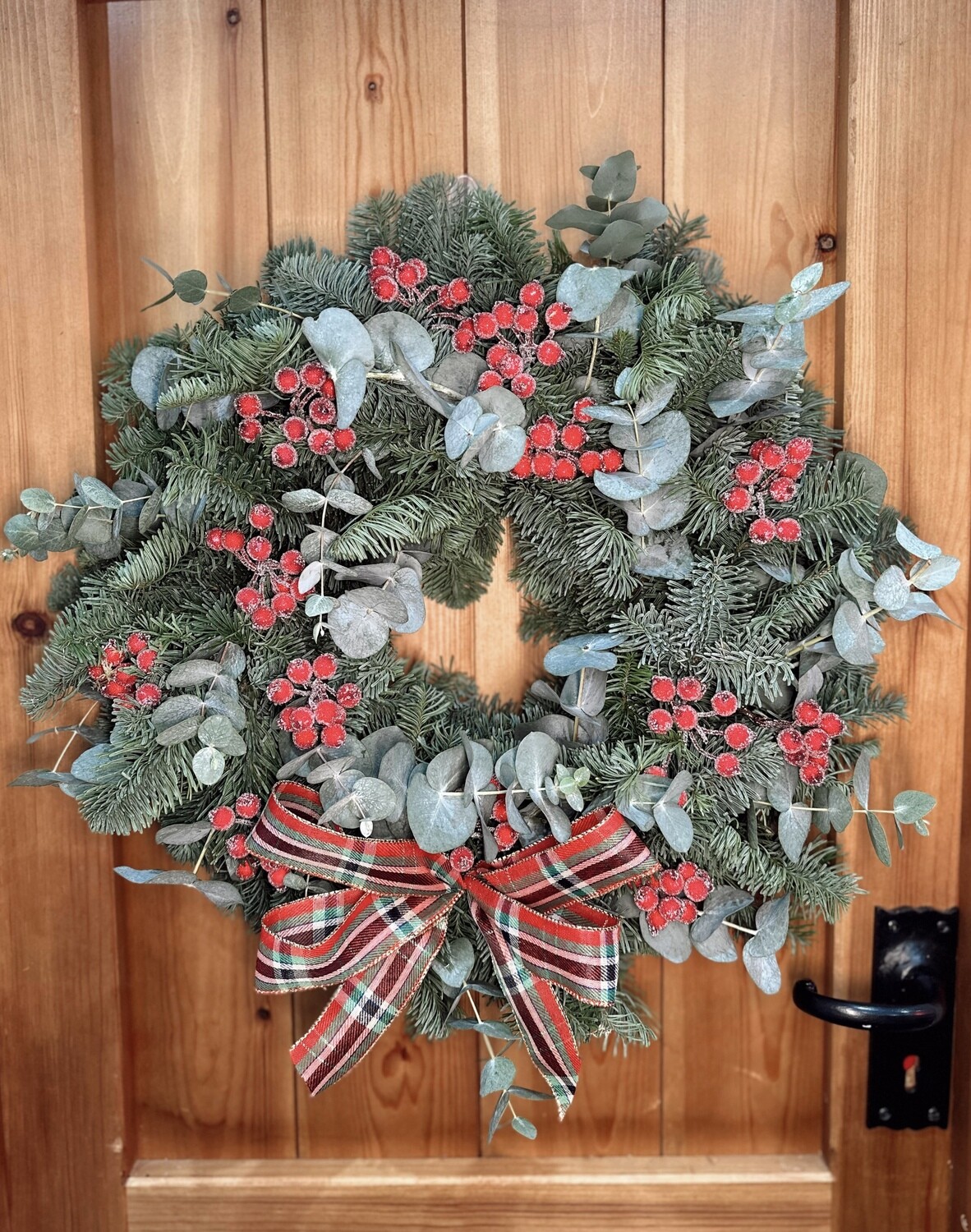 Christmas Wreath Rudolph
