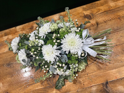 Tied Sheaf Funeral Flowers Tribute (available in different colours)