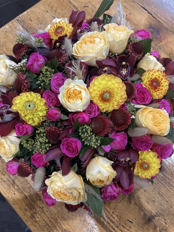 Loose posy Funeral Tribute (available in different sizes & colours)