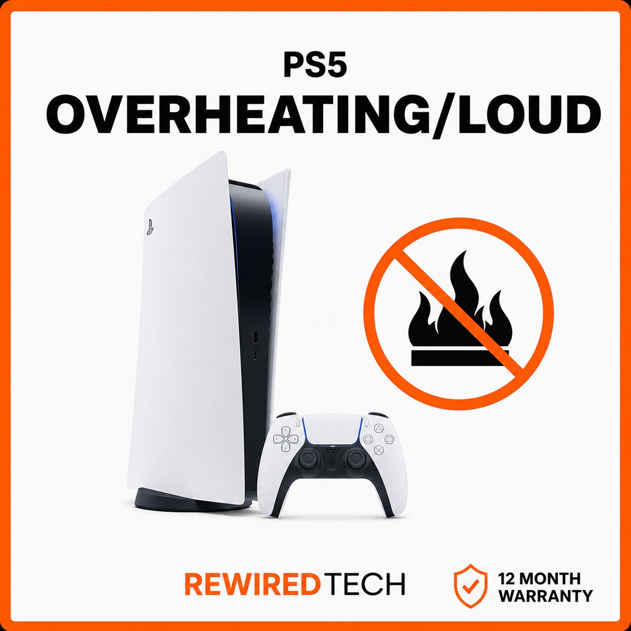 PS5 - Internal Service 'Overheating'