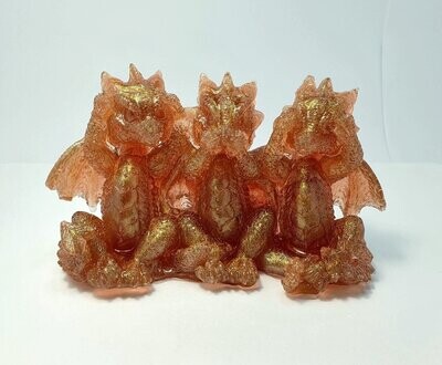 Trio dragons or reflet sahara.