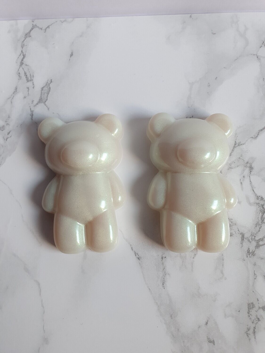 Magnet Ourson blanc irisé