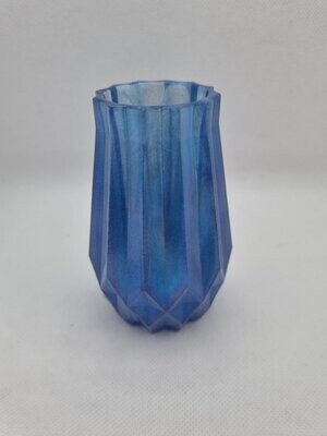 Vase bleu caméléon