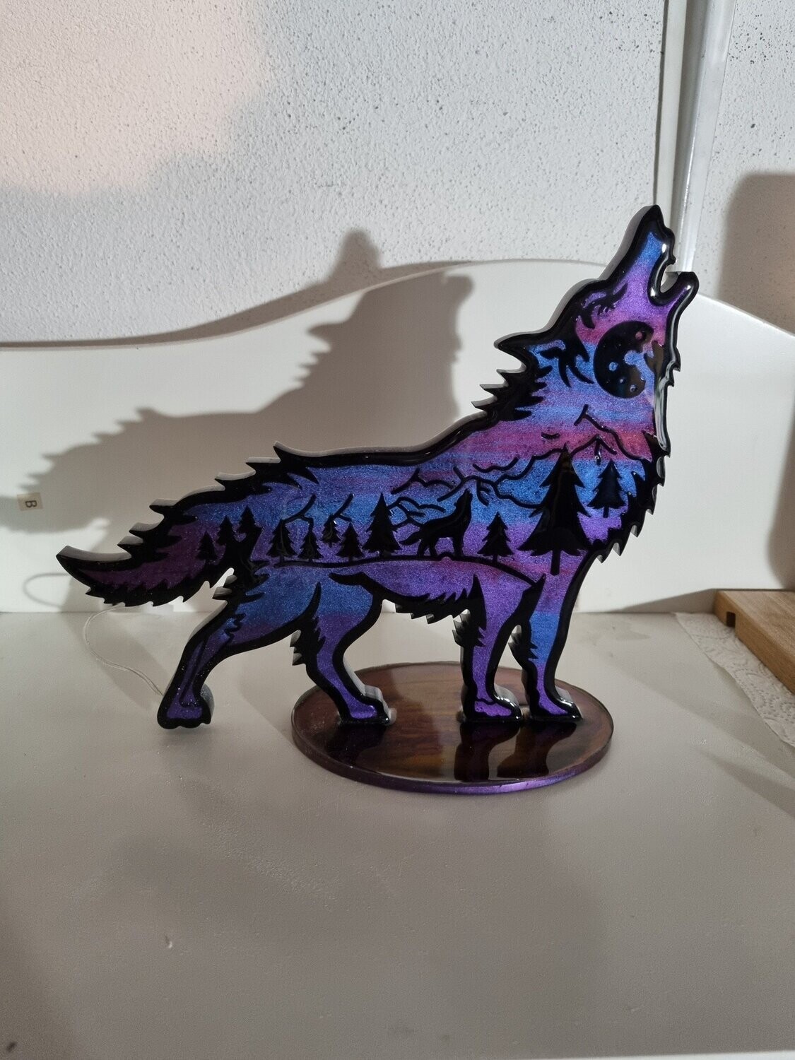 Animal sur socle personnalisé