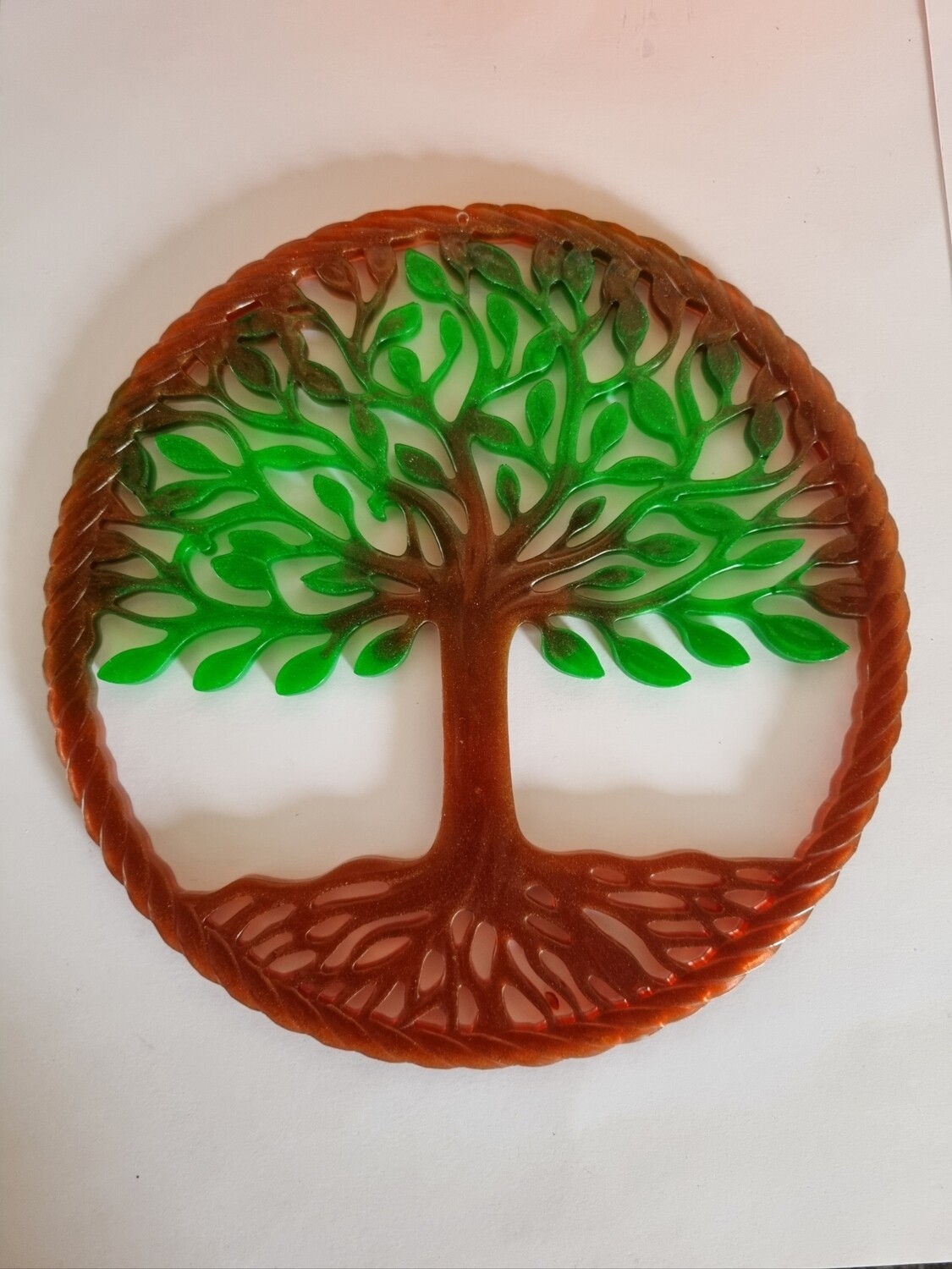 Arbre de vie vert et brun