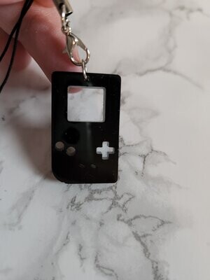 Porte clé gameboy noir