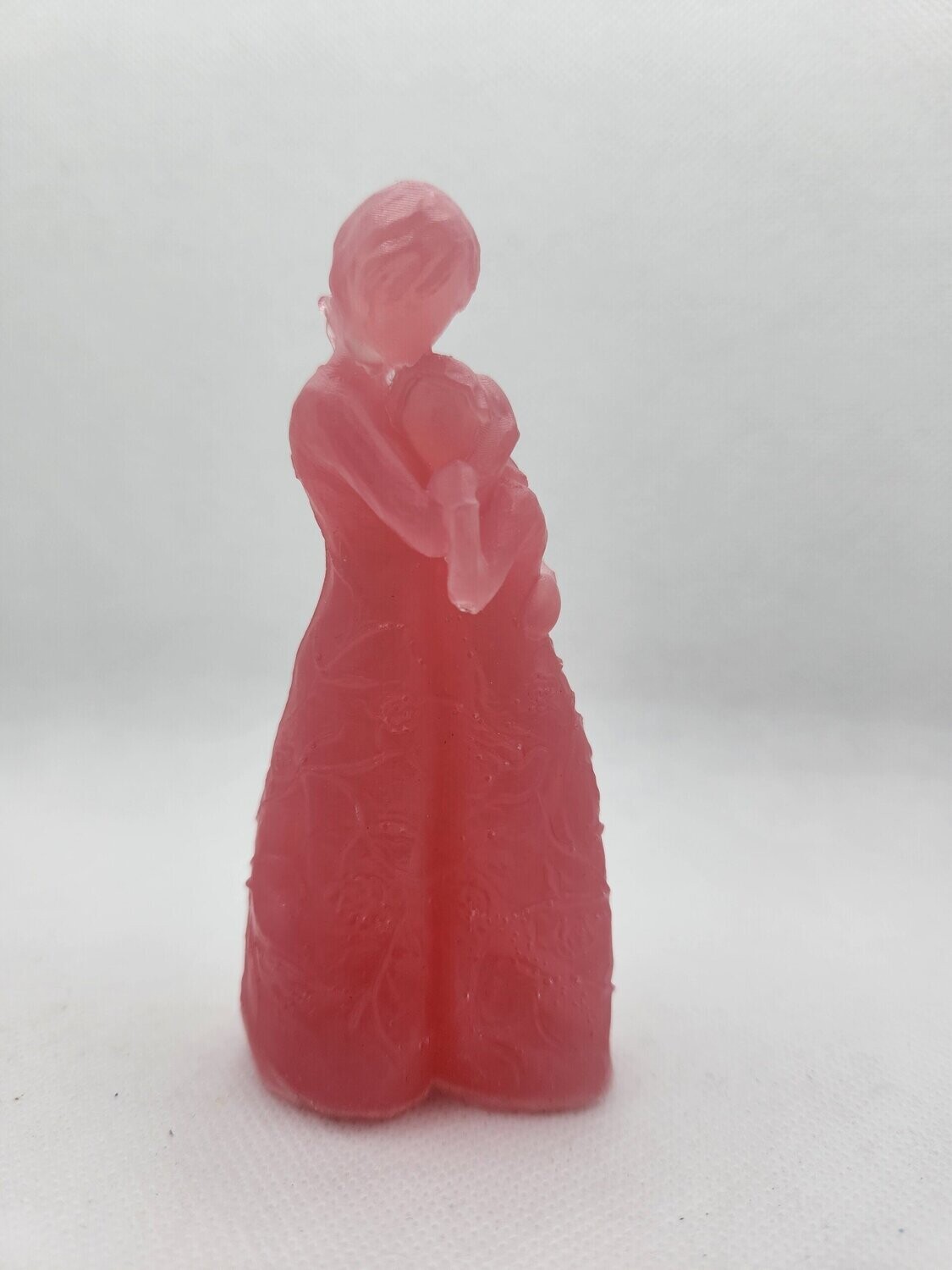 Mère et fille rose foncé